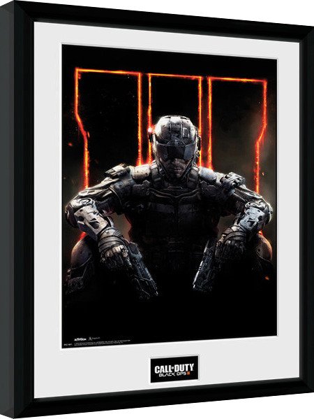 Κορνιζαρισμένη αφίσα Call of Duty: Black Ops 3 - Cover