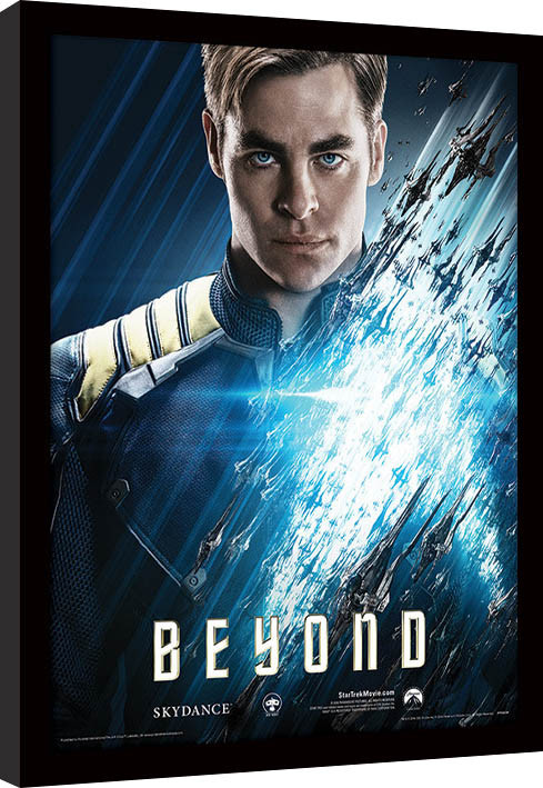 Рамкиран плакат Star Trek Beyond - Kirk