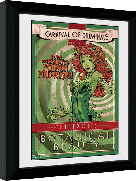 Poster emoldurado Batman Comic - Circus Poison Ivy