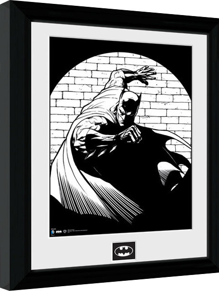 Uokvirjen plakat Batman Comic - Spotlight