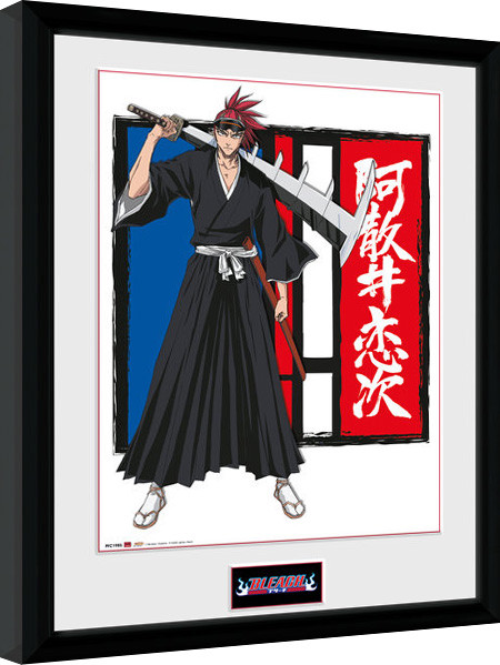 Uokvireni poster Bleach - Renji