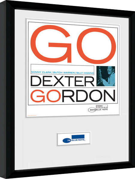 Framed Poster Blue Note - Dexter