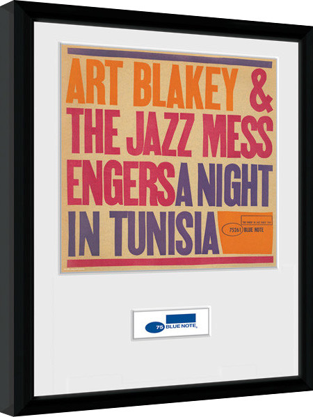 Uokvireni poster Blue Note - Tunisia