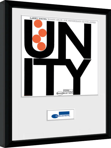 Uokvirjen plakat Blue Note - Unity