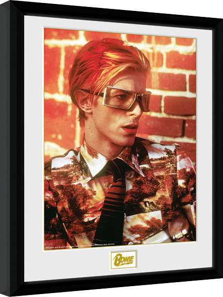 Uokvirjen plakat David Bowie - Glasses