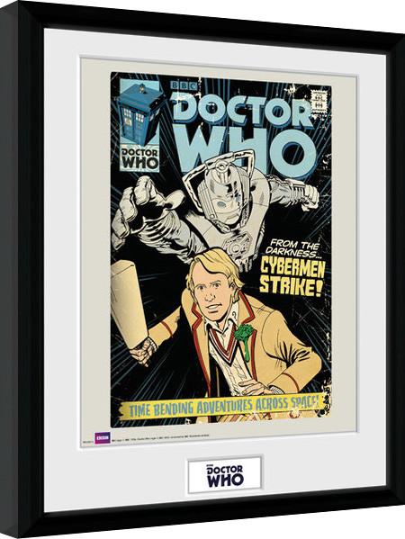 Рамкиран плакат Doctor Who - Strike