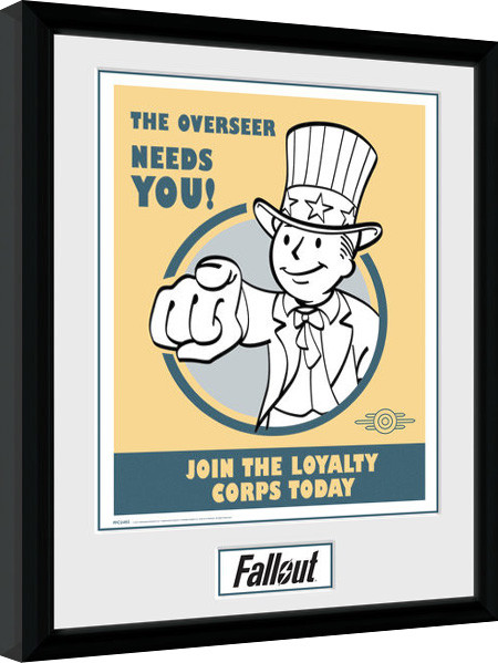 Uokvireni poster Fallout - Needs You