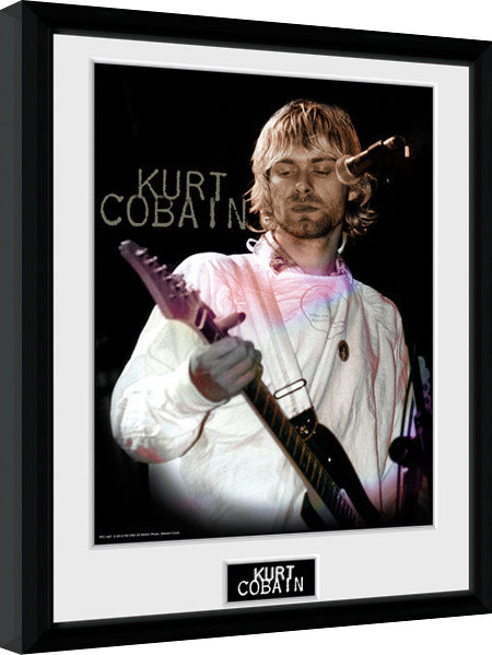 Kehystetty juliste Kurt Cobain - Cook