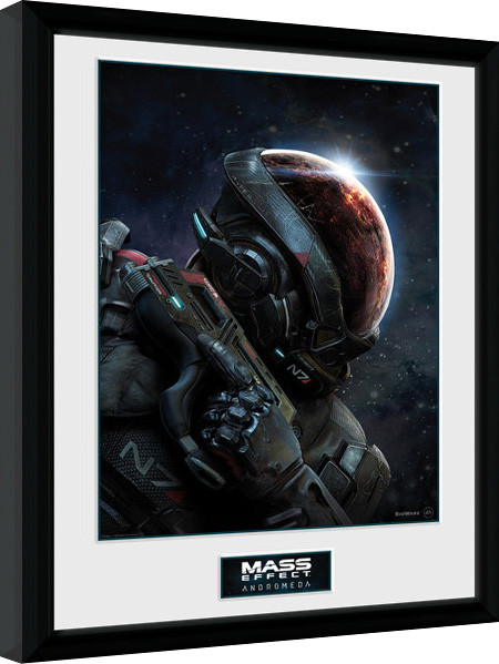 Uokvirjen plakat Mass Effect Andromeda
