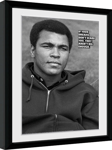 Κορνιζαρισμένη αφίσα Muhammad Ali - Dreams