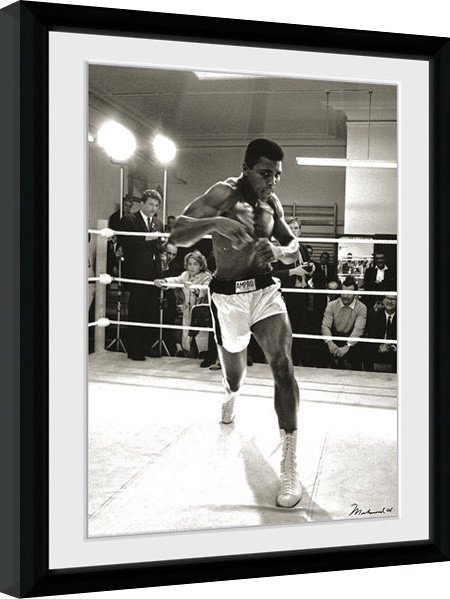 Κορνιζαρισμένη αφίσα Muhammad Ali - Spar