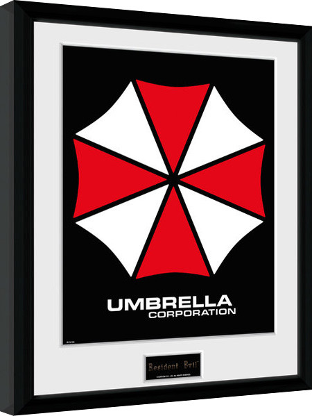 Uokvireni poster Resident Evil - Umbrella