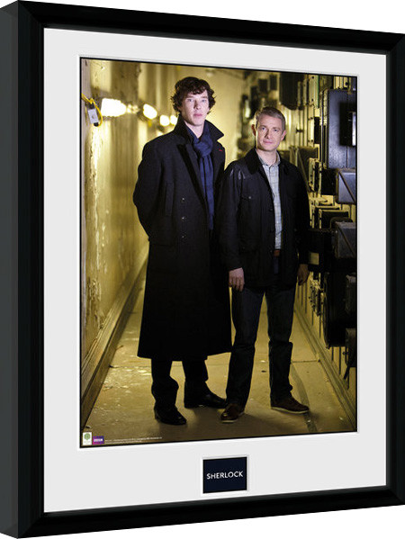 Framed Poster Sherlock - & Watson Portrait
