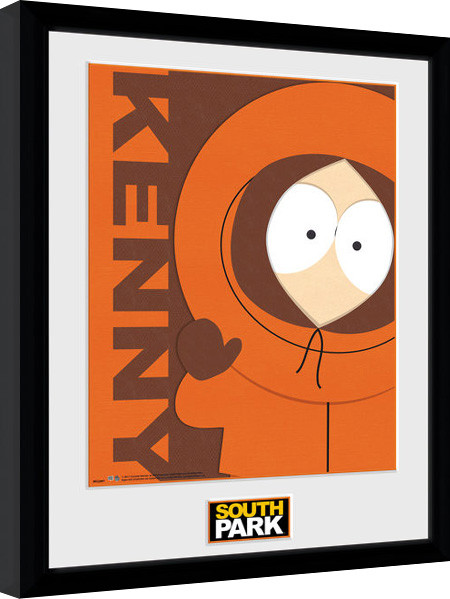 Рамкиран плакат South Park - Kenny