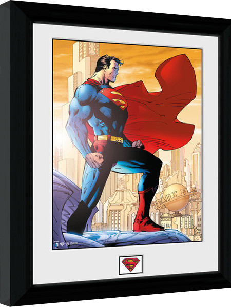 Uokvireni poster Superman - Daily Planet
