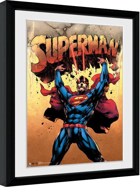 Kehystetty juliste Superman - Strength