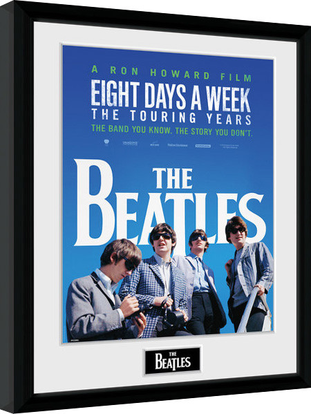 Κορνιζαρισμένη αφίσα The Beatles - Movie