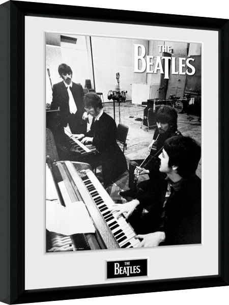 Uokvirjen plakat The Beatles - Studio