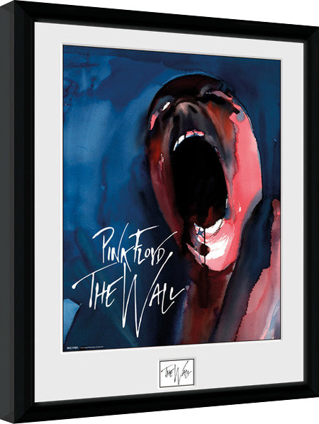 Framed poster Pink Floid: The Wall - Scream