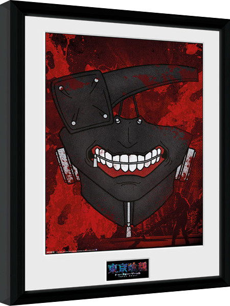 Poster emoldurado Tokyo Ghoul - Mask