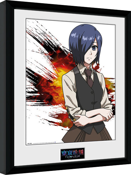 Framed Poster Tokyo Ghoul - Touka