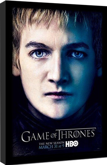 Κορνιζαρισμένη αφίσα GAME OF THRONES 3 - joffery