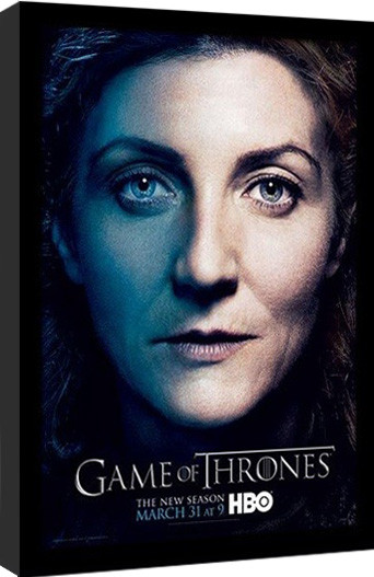 Poster emoldurado GAME OF THRONES 3 - catelyn