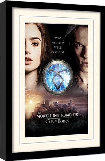 Poster emoldurado MORTAL INSTRUMENTS - two