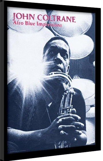 Uokvirjen plakat JOHN COLTRANE - afro blue impressions