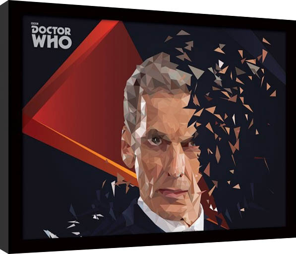Κορνιζαρισμένη αφίσα Doctor Who - 12th Doctor Geometric