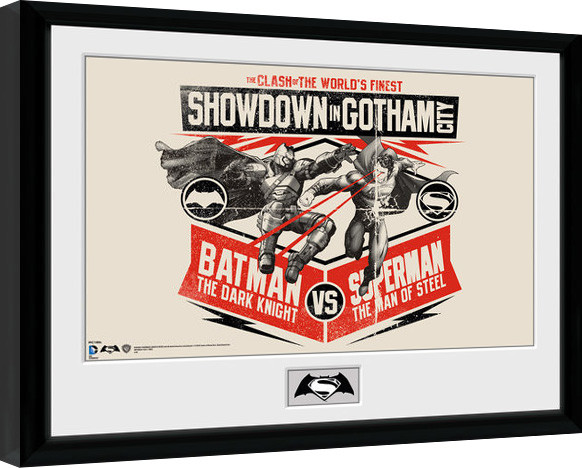 Рамкиран плакат Batman Vs Superman - Battle