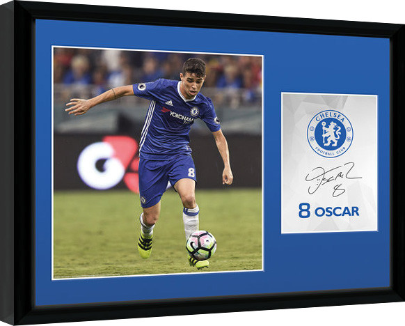 Poster emoldurado Chelsea - Oscar 16/17