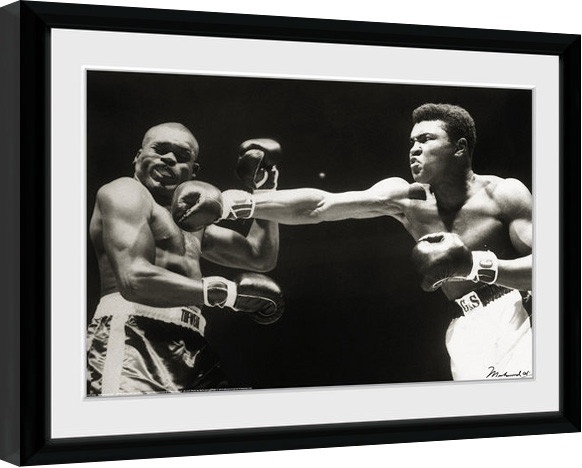 Κορνιζαρισμένη αφίσα Muhammad Ali - Connect