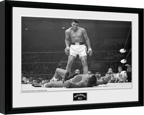 Κορνιζαρισμένη αφίσα Muhammad Ali - Liston