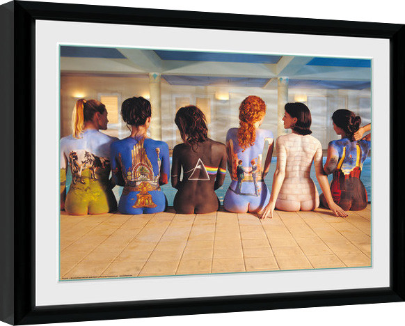 Κορνιζαρισμένη αφίσα Pink Floyd - Back Catalogue