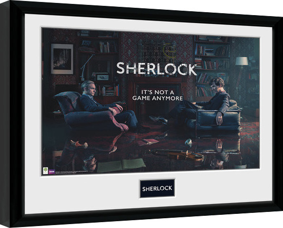Kehystetty juliste Sherlock - Rising Tide