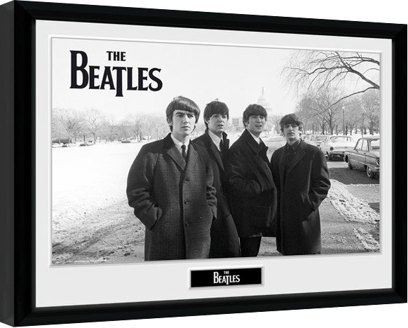 Κορνιζαρισμένη αφίσα The Beatles - Capitol Hill