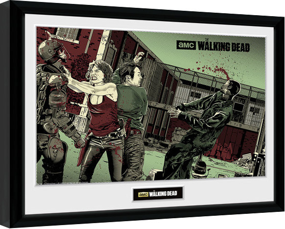 Framed Poster The Walking Dead - Maggie Glen