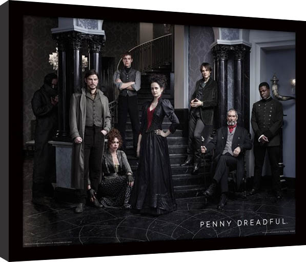 Framed poster Penny Dreadful - Group