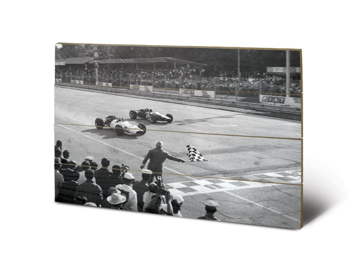 Ξύλινη τέχνη Monaco - Finish (B&W)