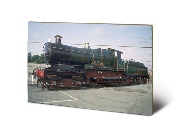 Ξύλινη τέχνη Dampflokomotive - City of Truro