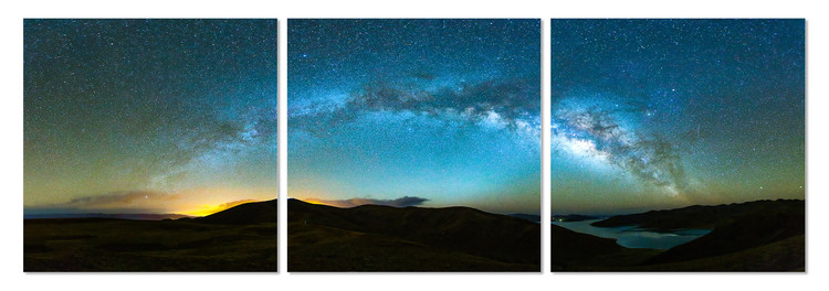 Mодерна картина Aurora over the mountains