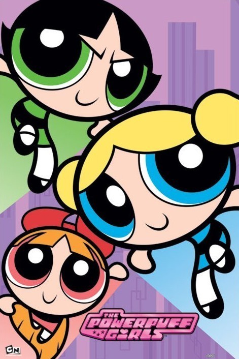 Αφίσα POWERPUFF GIRLS - fly