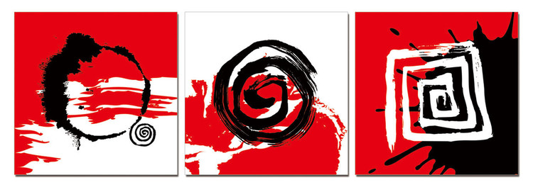 Quadro Modern design - Trilogy