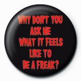 Badge ROB ZOMBIE - ask me