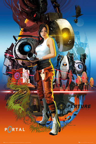 Плакат Portal - Aperture Laboratories