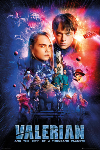 Poster Valerian - One Sheet | Wall Art | 3+1 FREE | Europosters