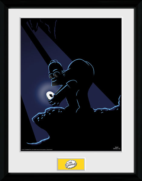 Kehystetty juliste Simpsonit - Gollum
