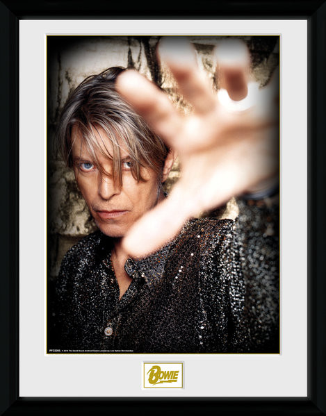 Framed Poster David Bowie - Hand