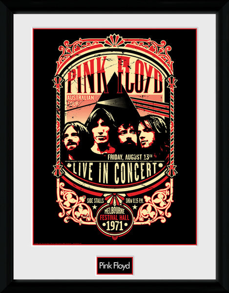 Κορνιζαρισμένη αφίσα Pink Floyd - Pink Floyd - 1971